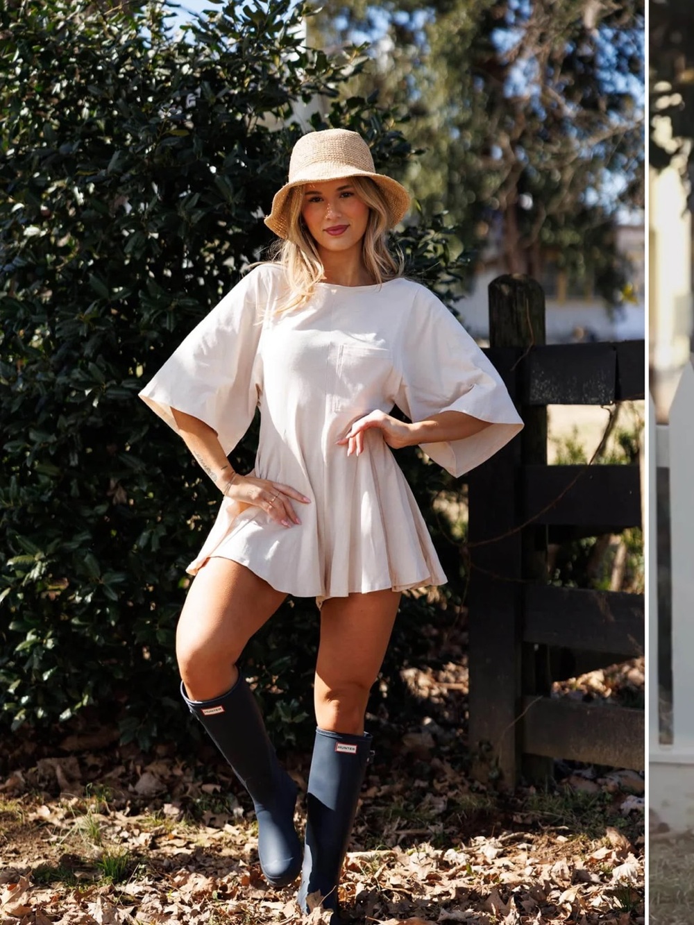 Cream romper